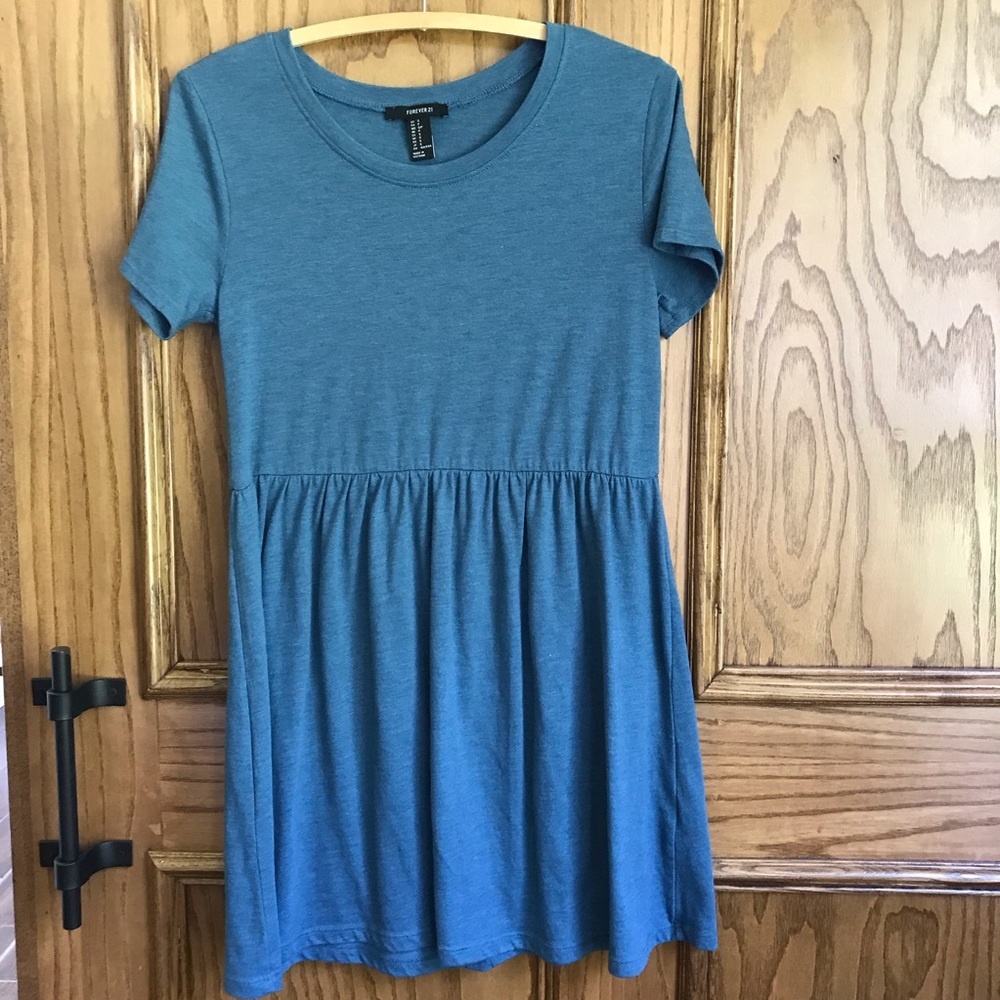 blue babydoll dress